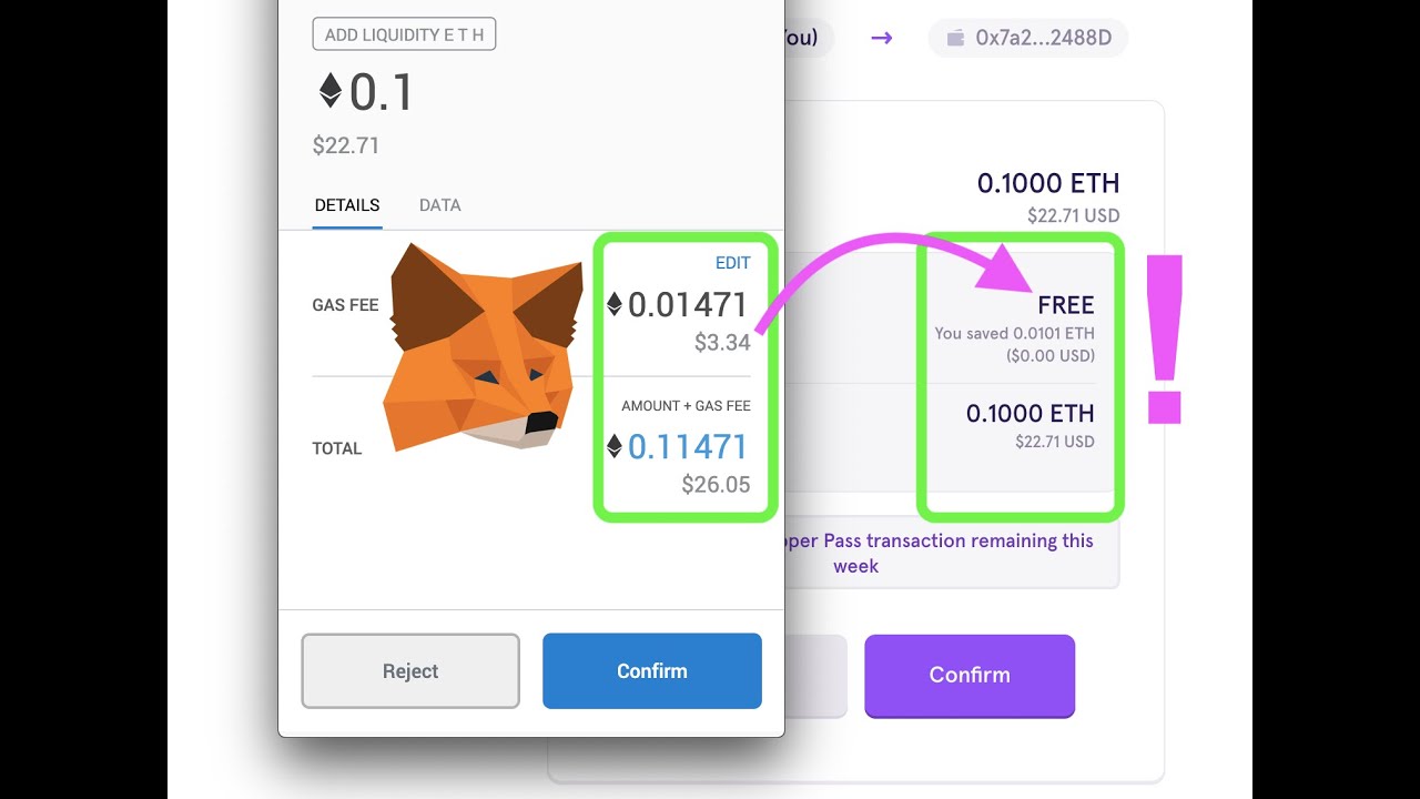 Free gas with smart contract wallets : r/ethereum