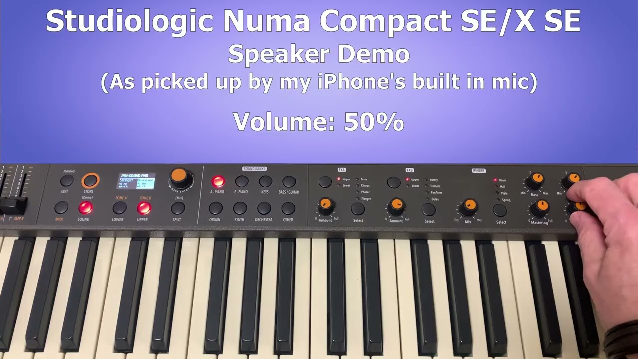 Studiologic Numa Compact X SE / SE Review; HUGE Value! - Piano Tone