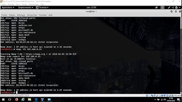Scanning Firewall Windows with Kali Linux