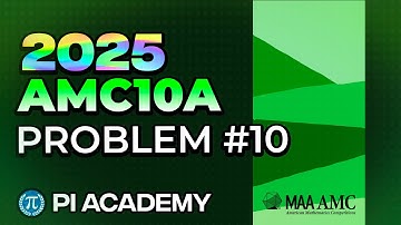 [NEW] 2025 AMC10A Problem #10 (Fast and Easy 🚀)