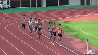 少年男子共通　８００ｍ　決勝　長崎県国体予選　トランス・コスモススタジアム長崎　２０２２０７１７