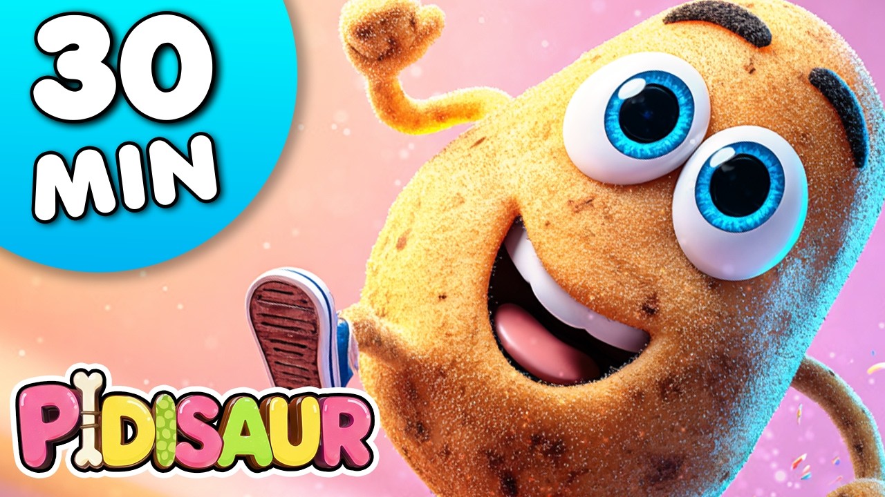 Koulela se Brambora + další dětské písničky v češtině | 30 min písniček pro děti