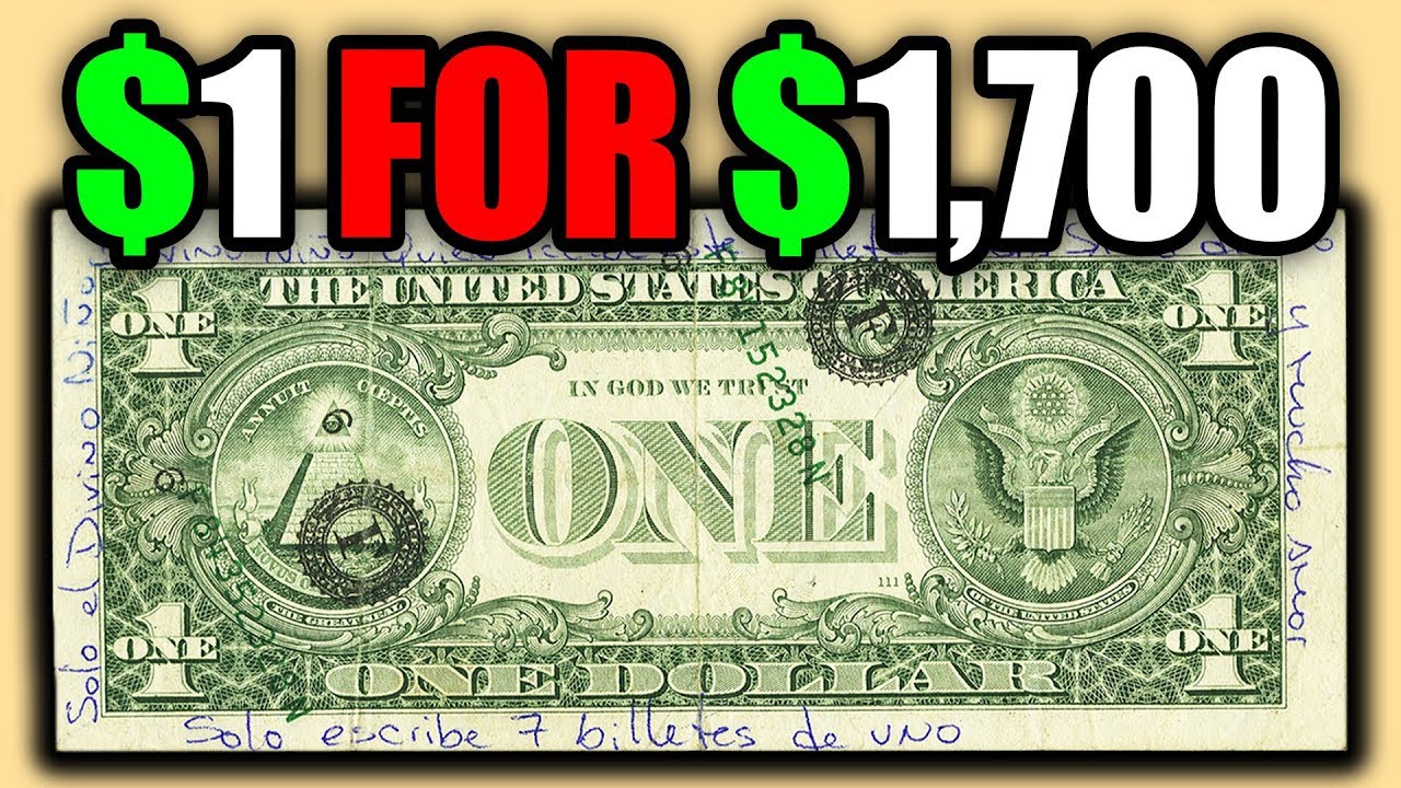 RARE UNIQUE $1 DOLLAR BILLS YOU SHOULD LOOK FOR THAT ARE WORTH