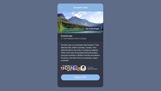 Day 100 | 100 Days Of Code | Book Trip UI