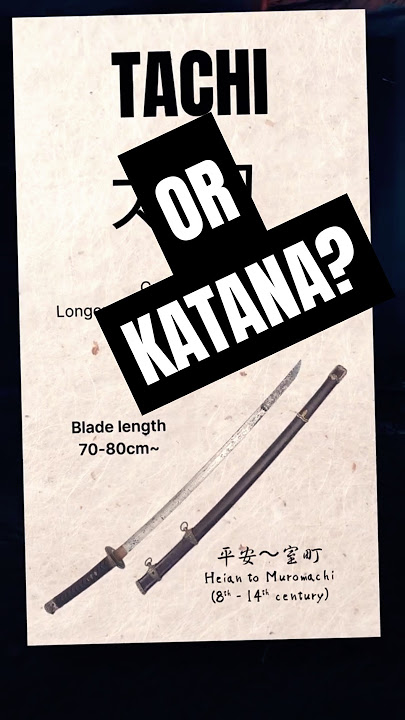 Tachi vs Katana: Ghost of Tsushima's Hidden Detail