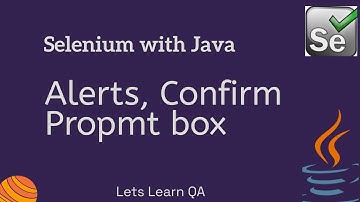 Selenium WebDriver Java | Handling Alerts Automation