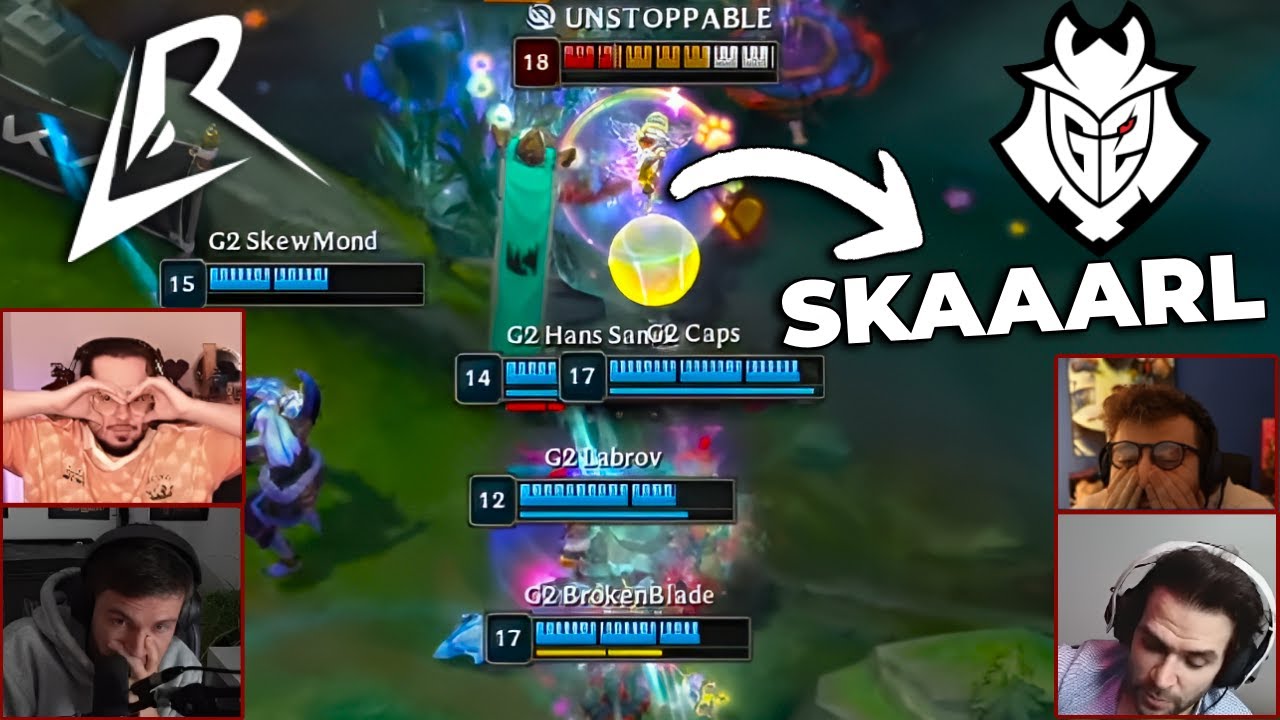 LOS RATONES ARE MAKING G2 COSTREAMERS IMPLODE | LR vs G2 REACTIONS