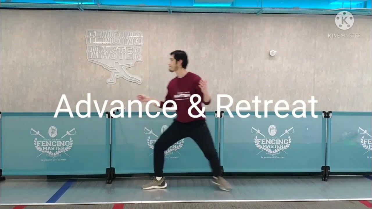 Footwork Drills Advance Retreat 5 Fencing Master Fencing at Home