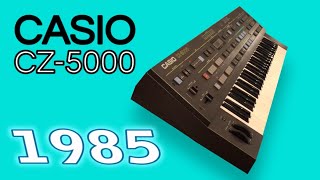 Casio Cz-5000 Digital Synthesizer 1985 Hd Demo