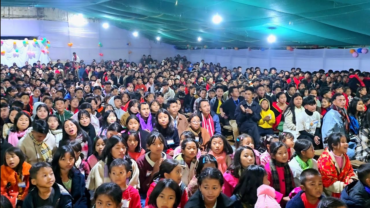 1500+  kids singing 'Apui Apeu' at ZBCA's 1st Children Festival!