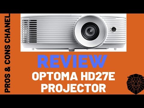 Optoma HD27E 1080p Home Cinema Projector  Review