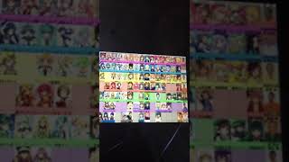 プリキュアの色チャート