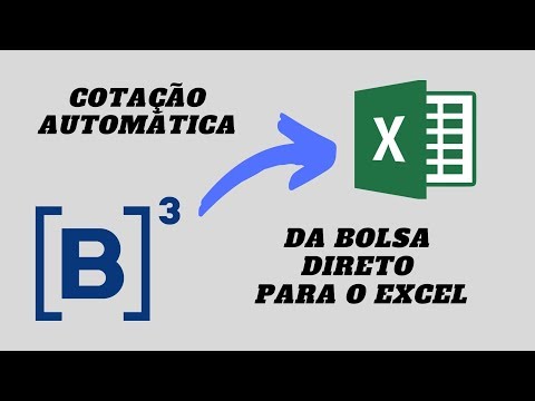 Cotação Da Bolsa de Valores direto no Excel