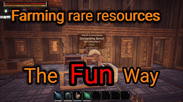 dismantling bench, farm rare recourses easy conan exiles 2024 age of war chapter 3