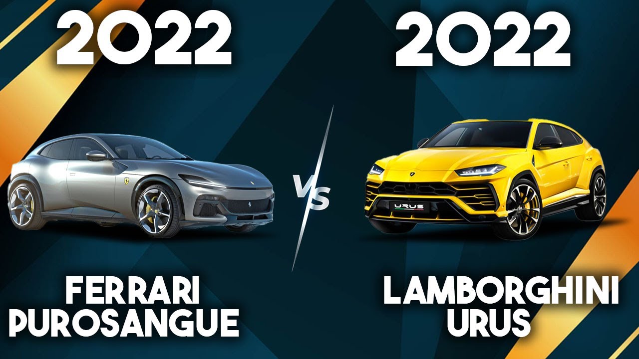 Ferrari Purosangue vs Urus 2022 YouTube
