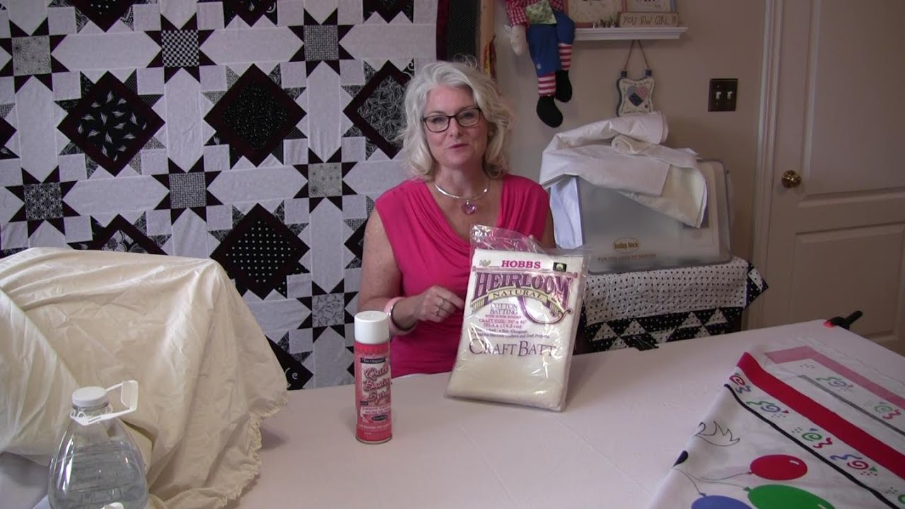 How to Baste a Quilt with Spray Adhesive - Homemade Emily Jane