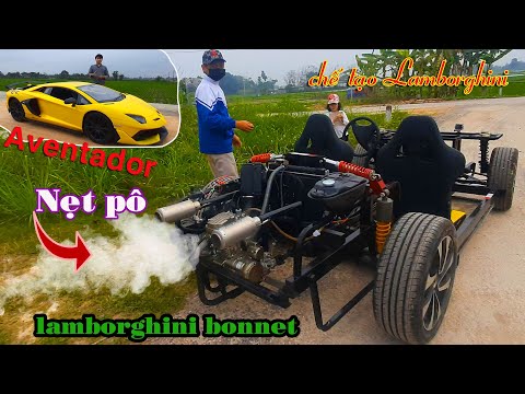 Video lamborghini bonnet # lamborghini chạy thử/ nẹt pô - youtube