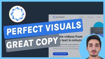 SaaS Landing Page Teardown: Synthesia - An Amazing Landing Page With Great Visuals!