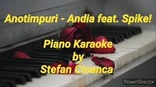 Anotimpuri - Andia feat. Spike! (piano karaoke) +PARTITURA