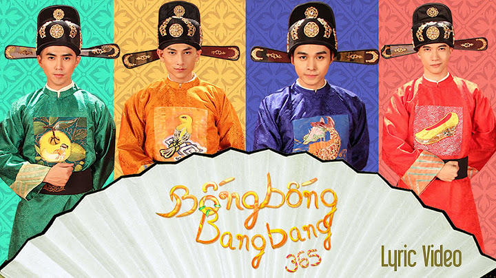 365DABAND - BỐNG BỐNG BANG BANG LYRIC VIDEO (TẤM CÁM: CHUYỆN CHƯA KỂ OST)