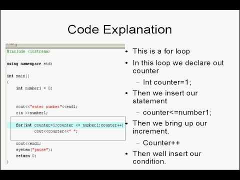 C++lesson5 do\while and for loops and nested function - YouTube