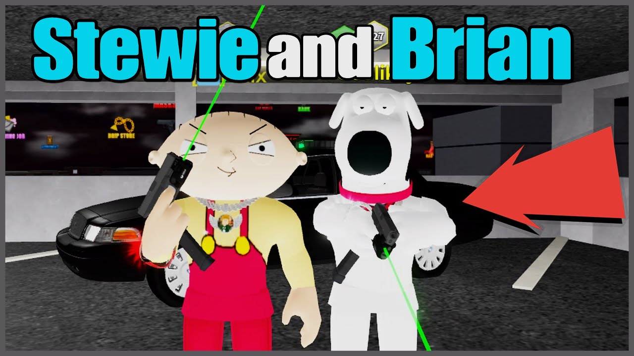 We Became STEWIE AND BRIAN in STREET LIFE REMASTERED (Roblox)