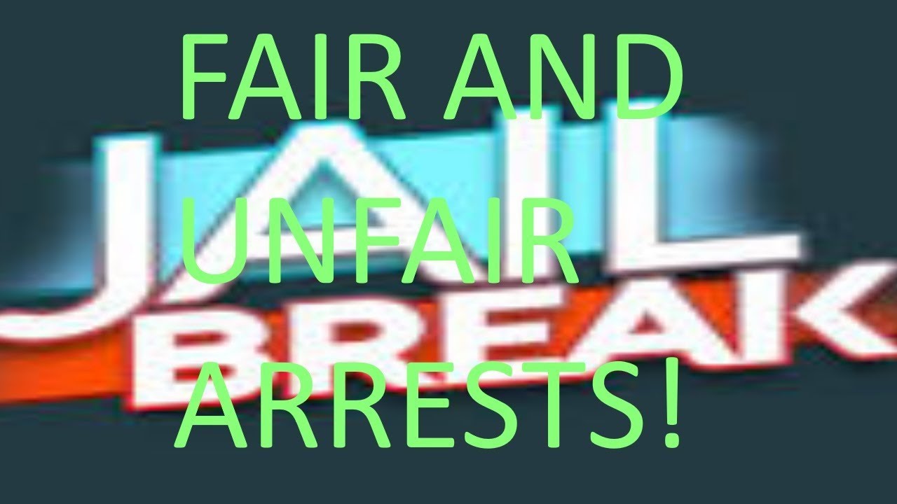 Fair And Unfair Arrests Roblox Jailbreak - mugshot roblox