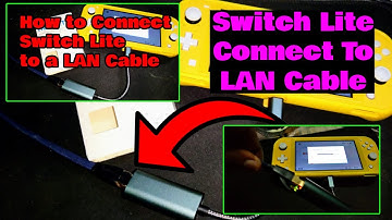 How to Connect Nintendo Switch Lite to a LAN Cable