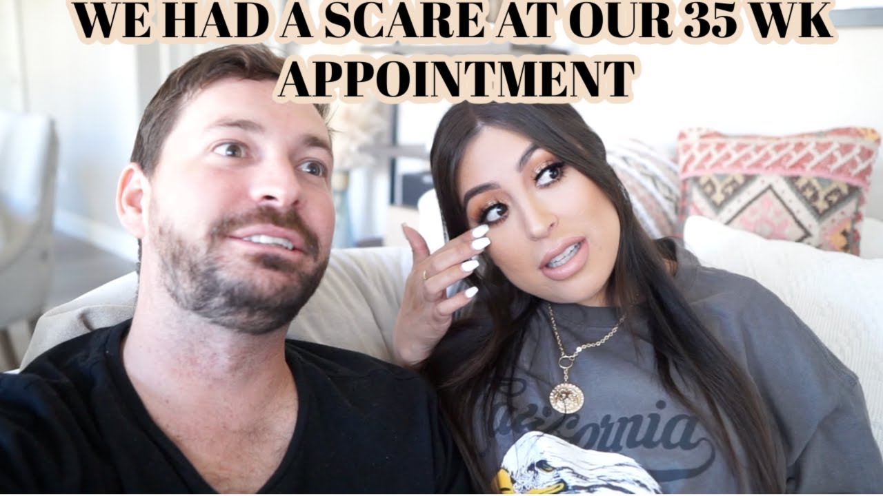 We had a PREGNANCY SCARE at our 35 WEEK APPOINTMENT