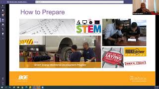 Careers in BGE Energy- A Work Based Learning Webinar