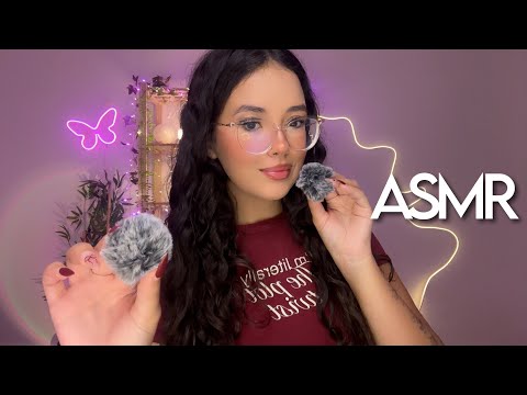 ASMR - SUSSURROS CALMOS PARE TE FAZER DORMIR | binaural, leitura
