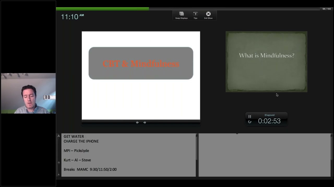Cognitive Behavior Therapy and Mindfulness  An Integrative Evidence–Based Approach