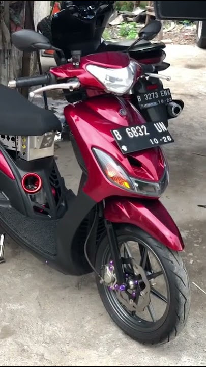 Mio sporty simple 🔥 #custom #modifikasi #modifikasimotor #motorcycle #motortua #mio