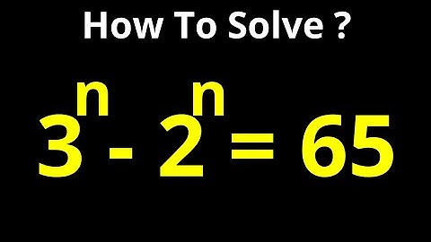 France | Can You Solve This??? | Beautiful Math Olympiad Exponential Problem | Math Olympiad.