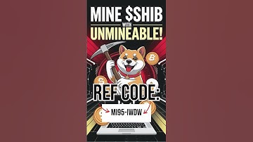 Mine Shiba Inu on Unmineable With Referral Code Mi95-Iwdw