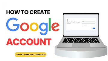 How to Create a Google Account on Laptop or PC (2025) | Step-by-Step Gmail Setup Guide