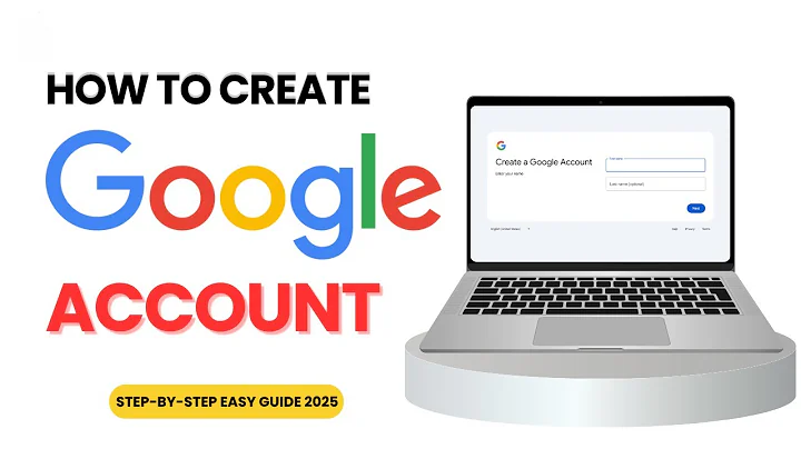 How to Create a Google Account on Laptop or PC (2025) | Step-by-Step Gmail Setup Guide