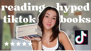 reading tiktok books for a week...are they worth the hype??