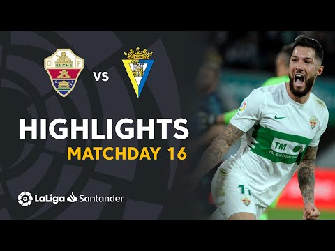 Highlights Elche CF vs Cádiz CF (3-1)