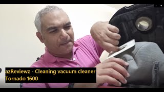 azReviewz - Cleaning Vacuum Cleaner Tornado 1600