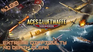 Aces of the Luftwaffe Squadron Extreme Difficulty/All Side Missions/No Death Clear  [World's First] screenshot 2