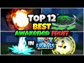 Top 12 best awakened fruit in blox fruits update 20