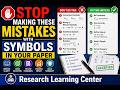 Stop Making These Mistakes with Symbols in Your Paper