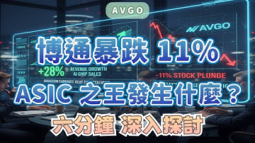 博通暴跌11%，ASIC之王發生什麼？ [六分鐘探討]