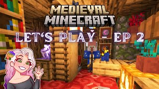 Medieval Minecraft Modpack Let's Play  Episode 2 (Seals and Portals)