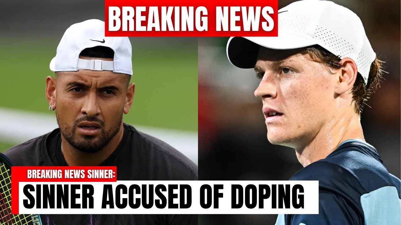 BREAKING: KYRGIOS SERIOUSLY ACCUSES SINNER of PLAYING DOPED against ALCARAZ