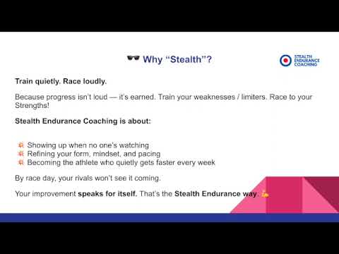 How the Stealth Triathlon Squad Helps 40+ Triathletes Improve Technique
