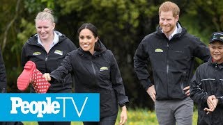 Prince Harry And Meghan Markle Continue Their Royal Tour In New Zealand | PeopleTV