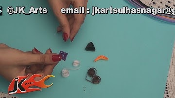 DIY Paper Quilling shapes and techniques tutorial part 3  JK Arts 060
