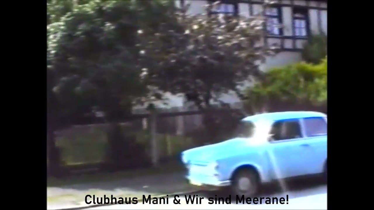 Wir sind Meerane! - Fahrt durch Meerane (1991) Teil 1/2
